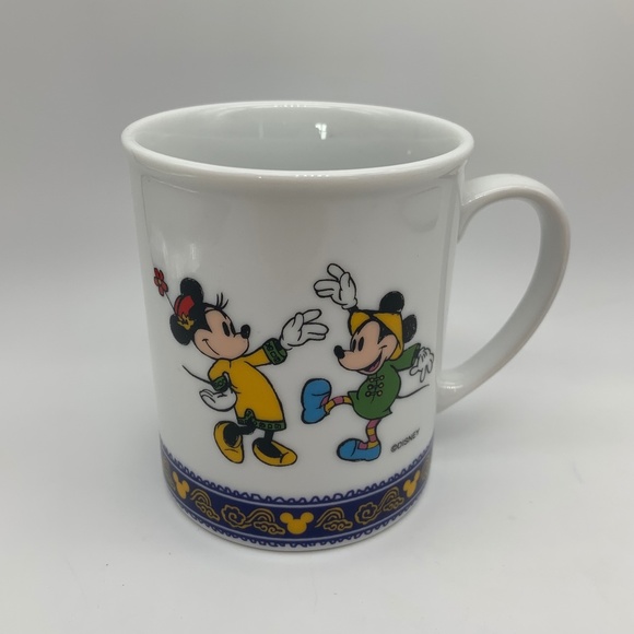 Disney Mickey and Minnie Mouse Dancing Ceramic Coffee Mug - Picture 1 of 14